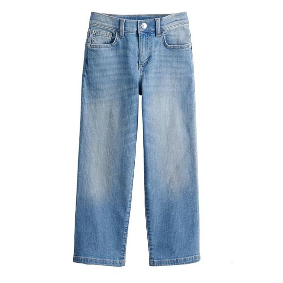 Boy's Size 8 Jeans Blue Relaxed Fit Jumping Beans w/ adjustable waistband - Picture 1 of 1